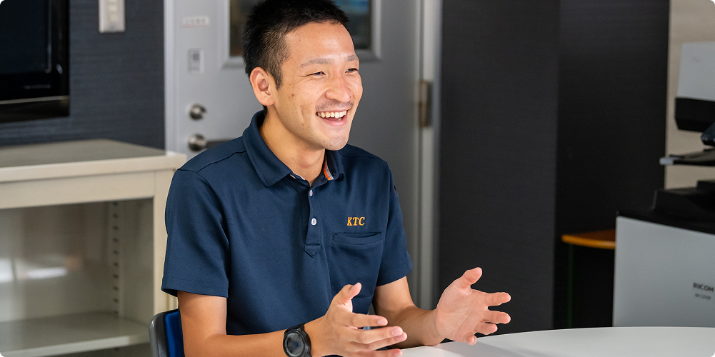 入社のきっかけ 全く違う世界への挑戦と、ものづくりへの想い