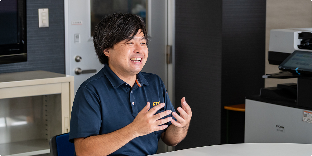 入社のきっかけ コックから製造業へ。ものづくりへの飽くなき探求心